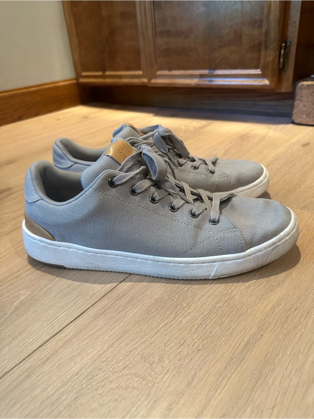TOMS Men's TRVL Lite 2.0 Low Canvas Sneakers – Drizzle Grey